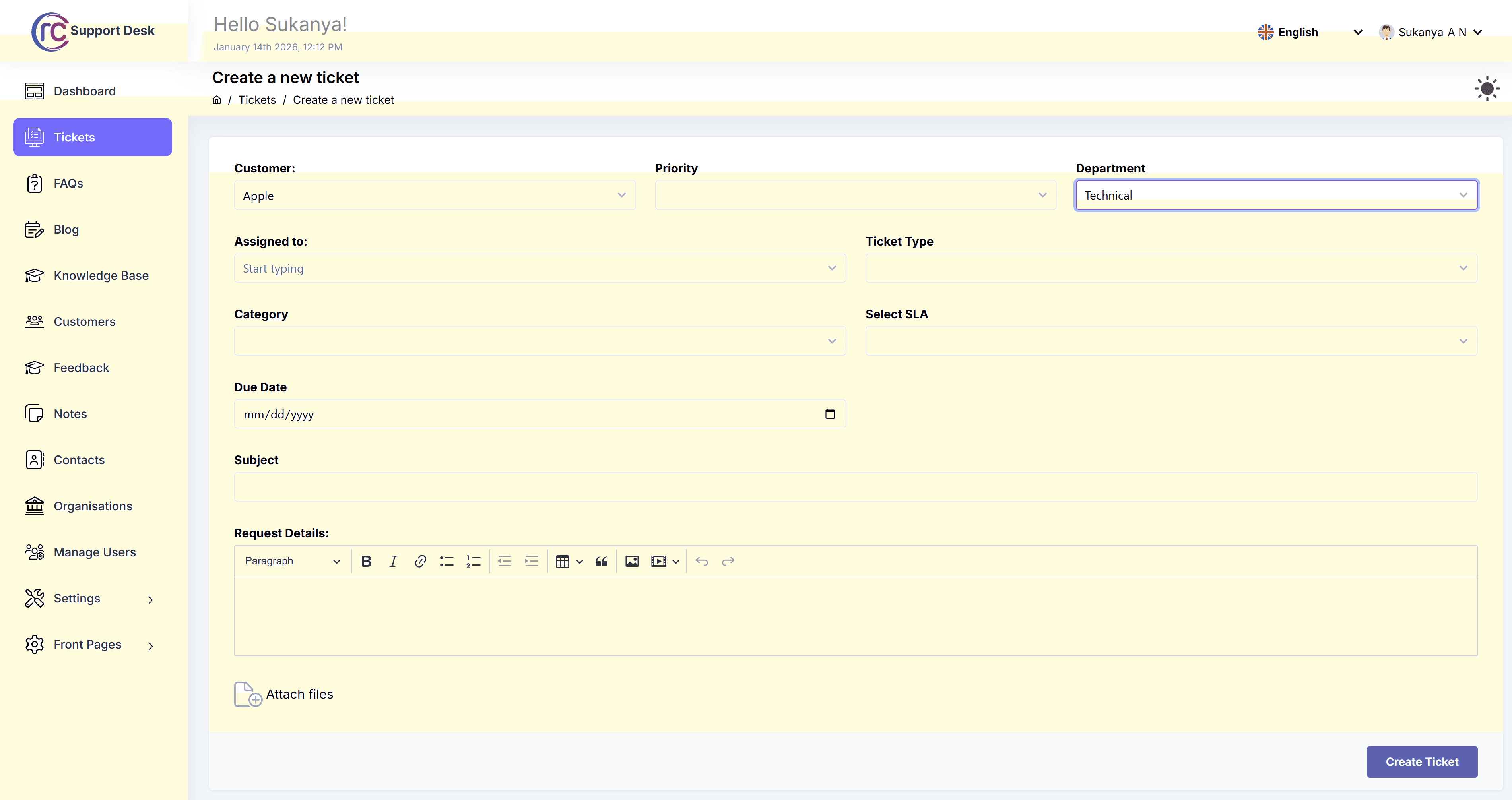 Department Management